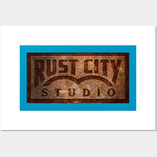 Rust City Studio Logo Posters and Art